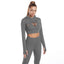 3pcs Sports Suits Long Sleeve Hooded Top Hollow Design Camisole And Butt Lifting High Waist Seamless Fitness Leggings Sports Gym Outfits Clothing - AVINCET