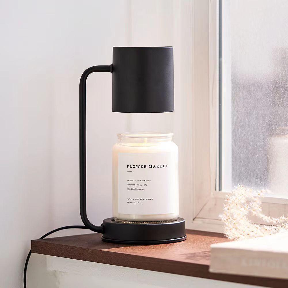Bedroom Aromatherapy Lamp, Smokeless Candle Table Lamp - AVINCET