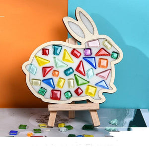 Handmade Mosaic Rabbit Decorations - AVINCET