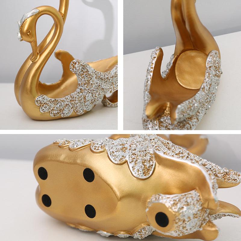 Light Luxury Swan Wine Rack High-end Creative Handicraft Ornaments - AVINCET