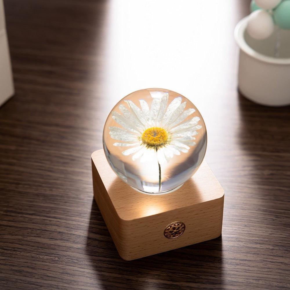 Log Bottom Touch Small Night Lamp - AVINCET