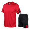 Men Sports Suit Track Suit Running Suit Gym Two Piece Quick Drying Clothes - AVINCET