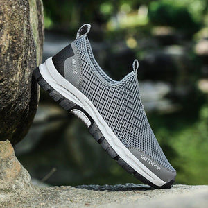 Breathable Hollow Fashion Slip-on Lazy Shoes - AVINCET