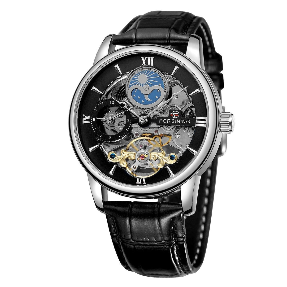 Casual Hollow Moon Automatic Mechanical Watch - AVINCET