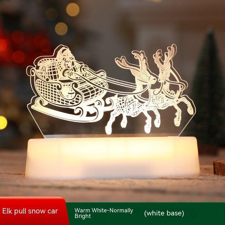 Christmas Decoration Acrylic Chinese Desktop Decoration Lamp - AVINCET