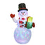 Christmas LED Lights Glowing Santa Tree Snowman Inflatable Doll Outdoor Yard Garden Decor - AVINCET