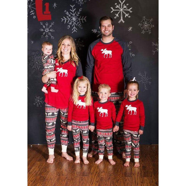Family Matching Christmas Pajamas - AVINCET