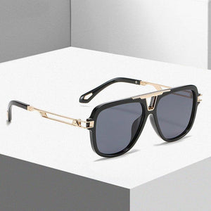 Fashion Retro Big Frame Sunglasses Man - AVINCET