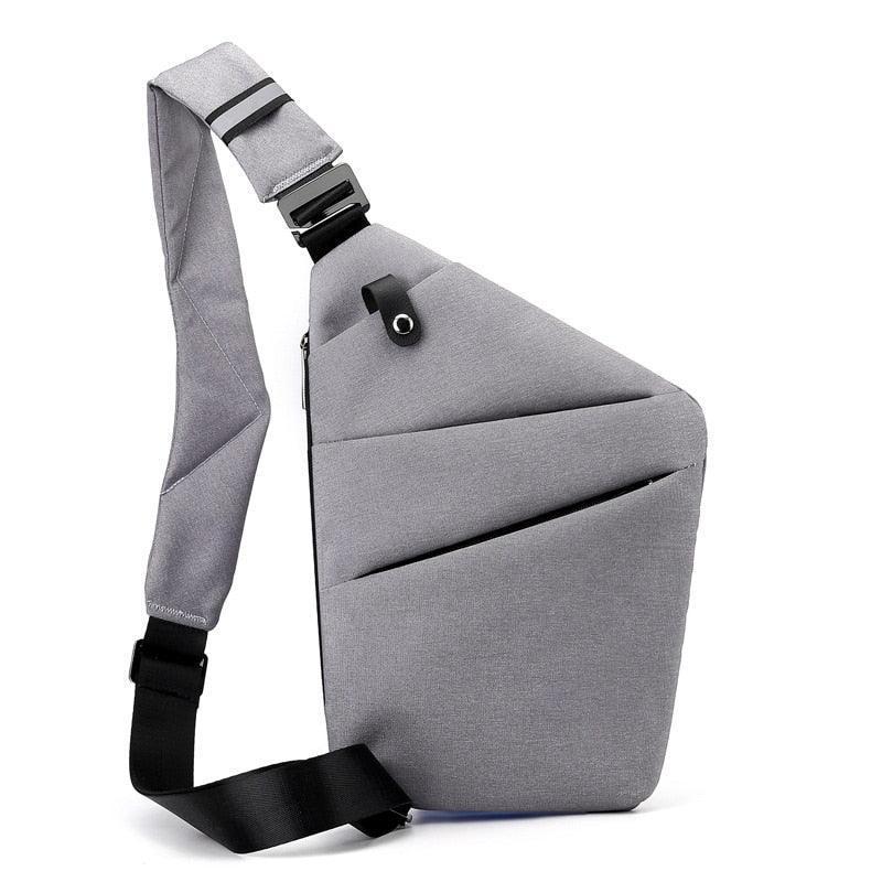 Flex bag men ultra thin anti-theft small chest bag mini cross body bags male one shoulder sling bag for travel boy sports bag - AVINCET