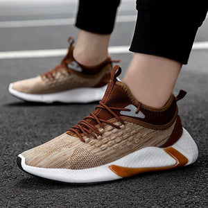 Flying Woven Breathable Men's Casual Sports Shoes - AVINCET