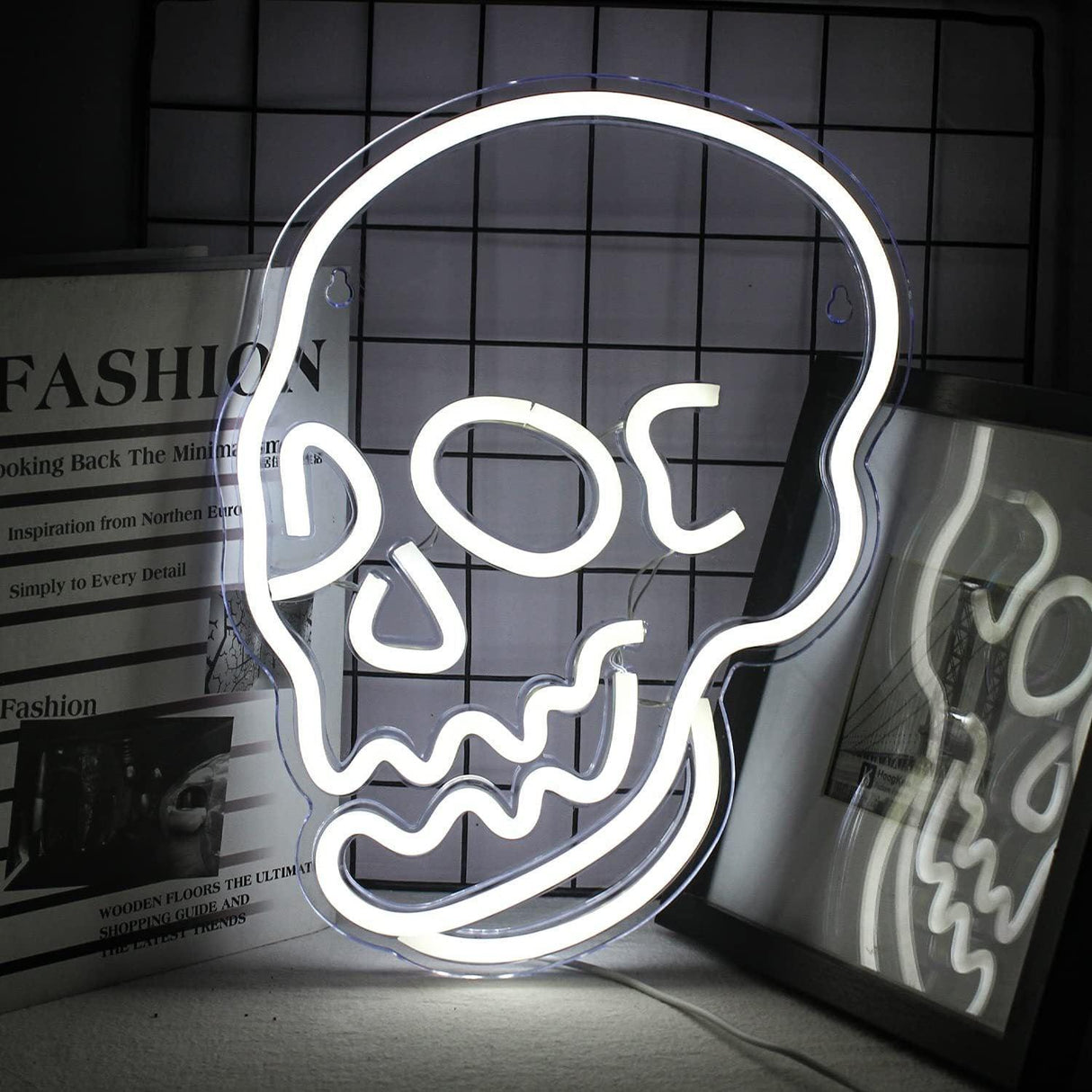 Halloween Decoration LED Neon Skull - AVINCET