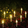 Outdoor Solar Candle LED Ground Lamp Garden Decoration - AVINCET