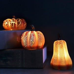 Pumpkin LED Candle Lamp Resin Luminous - AVINCET
