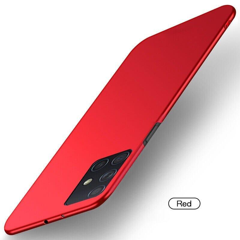 Slim Hard PC Matte Phone Case For Samsung Galaxy S20 FE Plus Note 20 Ultra A52 A54 5G A14 A34 A12 A51 A71 A32 S21 S22 S23 Ultra - AVINCET