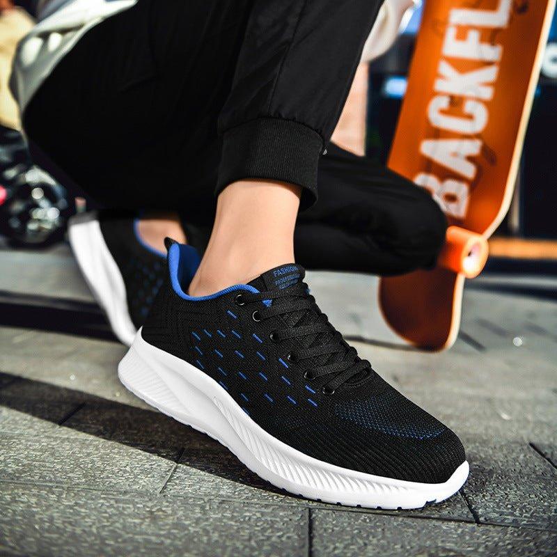 Sports Flying Woven Cold Sticky Ultralight Casual Running Shoes - AVINCET
